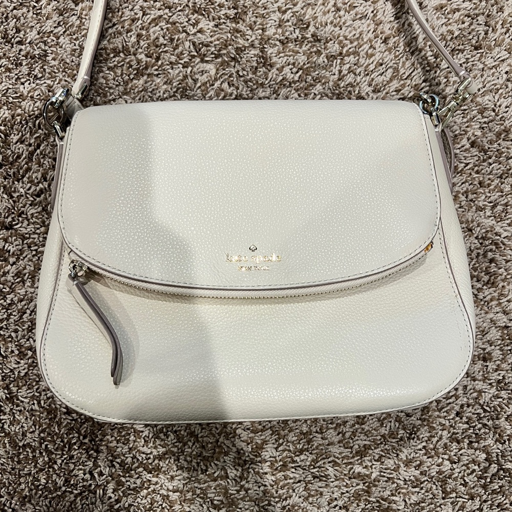Kate Spade crossbody white ivory